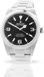 Rolex Explorer 214270 39mm Stainless steel Black