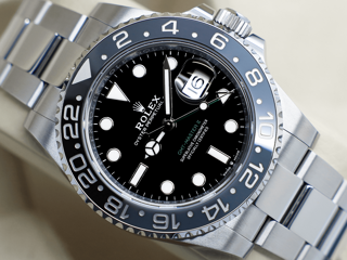 Rolex GMT-Master II 126710GRNR 40mm Stainless steel Black