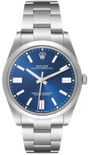 Rolex Oyster Perpetual 124300-0003 Stainless steel Blue