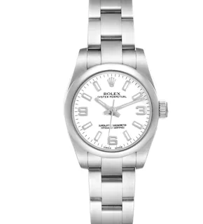 Rolex Oyster Perpetual 26 176200 Stainless steel White