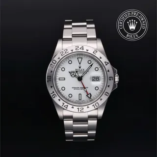 Rolex Oyster Perpetual Explorer 16570-0006 40mm Stainless steel White