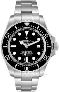 Rolex Sea-Dweller Deepsea 116660-0001 Stainless steel Black