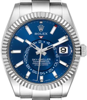 Rolex Sky-Dweller 326934 Stainless steel Blue