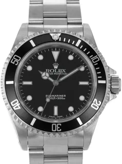 Rolex Submariner 14060 Stainless steel Black