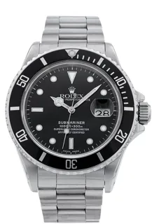 Rolex Submariner 16800 Stainless steel Black