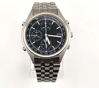 Seiko Chronograph ETA-7C69 Stainless steel Gray