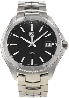 TAG Heuer Link WAT1110.BA0950 Stainless steel Black