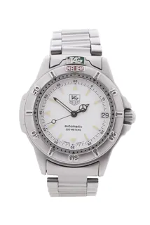 TAG Heuer Stainless steel White