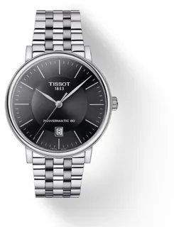 Tissot Carson T122.407.11.051.00 40mm Stainless steel Black