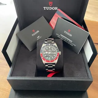 Tudor Black Bay GMT 79830RB 41mm Stainless steel Black