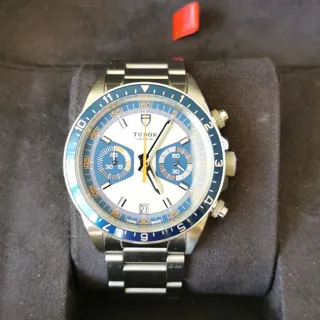 Tudor Heritage 70330B 42mm Stainless steel Blue