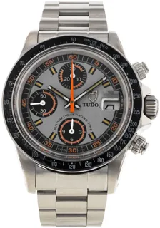 Tudor Oysterdate Chronograph 94200 Stainless steel Black