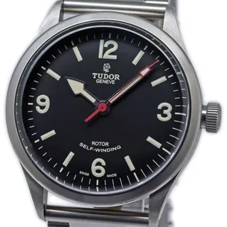 Tudor Ranger 79910 41mm Stainless steel Black