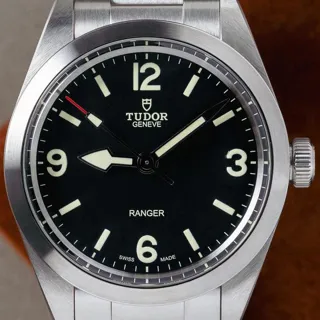 Tudor Ranger M79950-0001 39mm Stainless steel Black