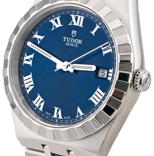 Tudor Royal 28500 38mm Stainless steel Blue