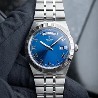 Tudor Royal M28600-0005 41mm Stainless steel Blue