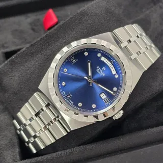 Tudor Royal M28600-0006 41mm Stainless steel Blue