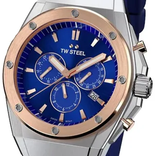 TW Steel CE4046 44mm Stainless steel Blue