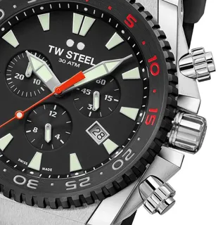 TW Steel ACE401 44mm Stainless steel Black