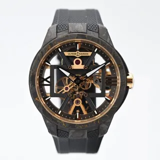 Ulysse Nardin Executive 3715-260/CARB 43mm Carbon fiber Golden