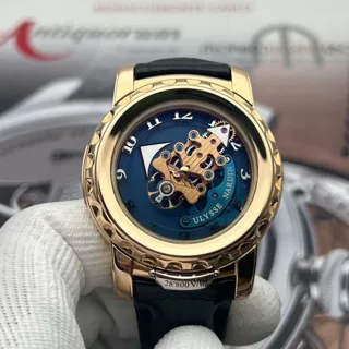 Ulysse Nardin Freak 026-88 44.5mm Rose gold Blue