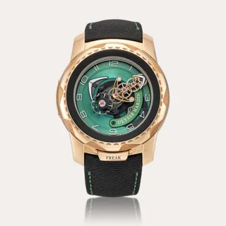 Ulysse Nardin Freak Cruiser 2056-131 18k rose gold Green