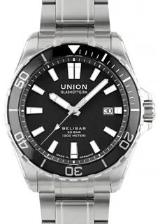 Union Glashütte Belisar D014.907.11.051.00 42mm Stainless steel Black