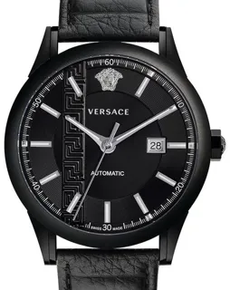 Versace V18030017 44mm Stainless steel Black