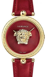 Versace VECQ00418 34mm Stainless steel Red