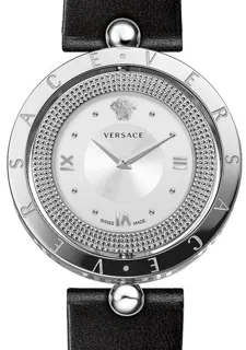 Versace VE7900120 34mm Stainless steel Silver