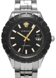 Versace VEZI00321 42mm Stainless steel Black