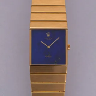 Rolex Cellini King Midas 4316 18k yellow gold Blue