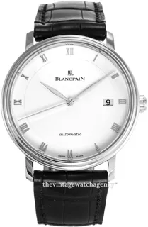 Blancpain Villeret 6223-1127-55A 38mm Stainless steel White