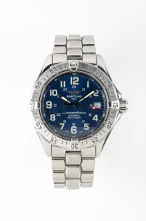 Breitling Superocean A17340 Stainless steel Blue