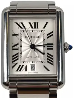 Cartier Tank Must WSTA0053 Stainless steel Silver