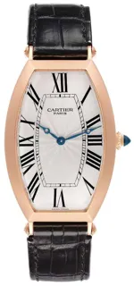 Cartier Tonneau W1546251 Rose gold Silvered