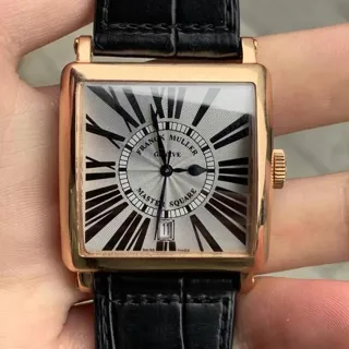 Franck Muller Master Square 6000 H SC DT 36.5mm Rose gold