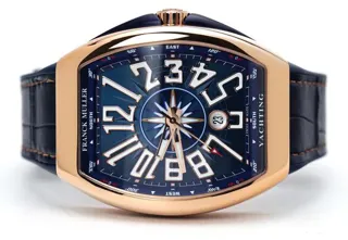 Franck Muller Vanguard V 45 SC DT 5N BL 44mm Rose gold Blue