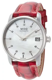 Mido Baroncelli 33mm White