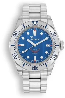 Squale 1545SSBLC.AC 40mm Stainless steel Blue