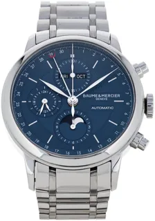 Baume & Mercier Classima 10485 42mm Stainless steel Blue