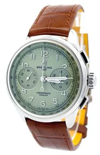 Breitling Premier AB0930D31L1P1 40mm Stainless steel Green