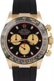 Rolex Daytona 116518LN-0047 Ceramic and Yellow gold Black