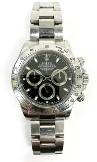 Rolex Daytona 116520-0015 Stainless steel Black