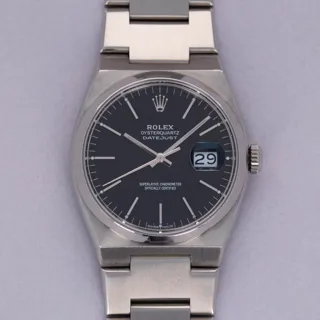 Rolex Datejust Oysterquartz 17000 Stainless steel Black