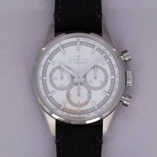 Zenith El Primero 03.2152.4061/80.R825 Stainless steel White