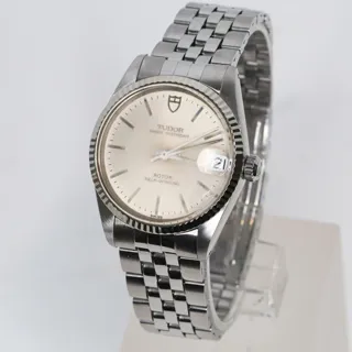 Tudor Prince Date Stainless steel Gray