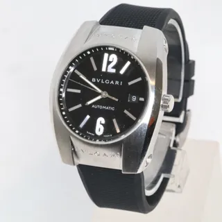 Bulgari Ergon 40mm Stainless steel Black