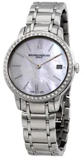 Baume & Mercier Classima 10478 Stainless steel White