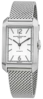 Baume & Mercier Hampton M0A10672 Stainless steel Silver